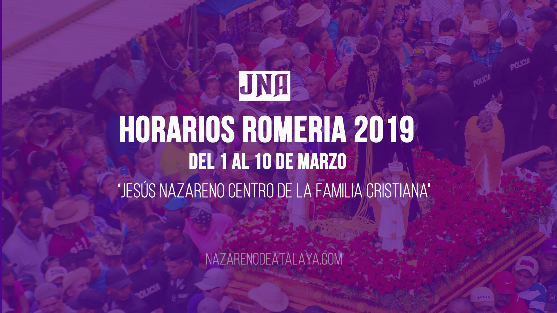 Horarios Romeria 2019